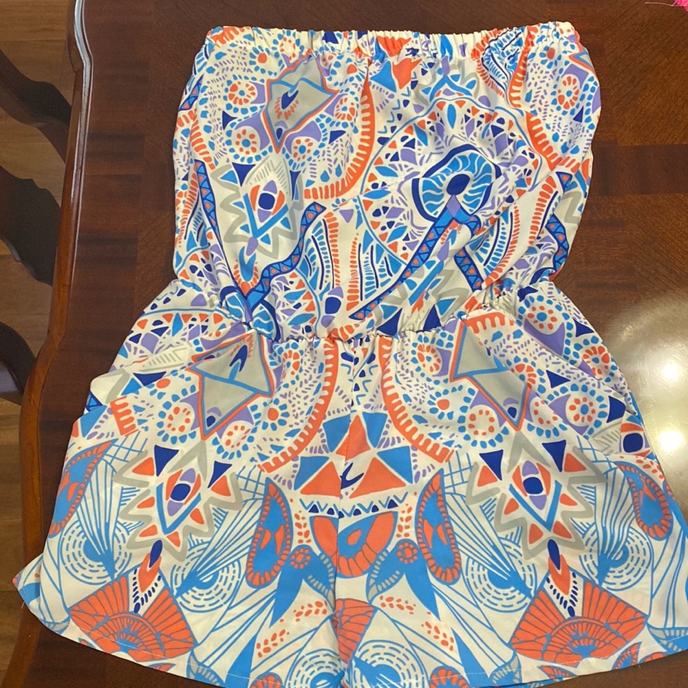 Sleeveless romper